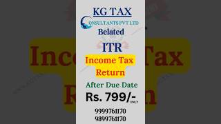 Belated Return in income tax  Income tax return filing 202425  Itr filing online  ITR 202324 [upl. by Lemyt]