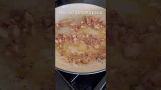 Creamy Pea and Pancetta Pasta [upl. by Aramat581]