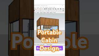 Portable Cabin Design 1 trending art furnituredesign tutorial cabin song [upl. by Farica]