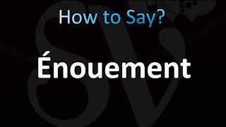 How to Pronounce Enouement CORRECTLY [upl. by Andres]