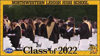 Northwestern Lehigh High School Graduation 2022  6322 [upl. by Manheim]