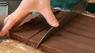 ［バレンタインチョコ］生チョコレートの作り方。120 Chocolate Ganache [upl. by Llenor]