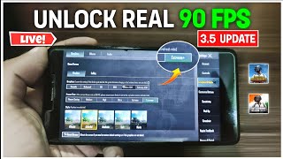 Unlock 90 FPS in BGMI  PUBG MOBILE [upl. by Ahsaekal]