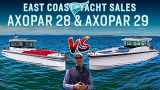 Axopar 28 VS Axopar 29  Differences Explained [upl. by Mairem718]