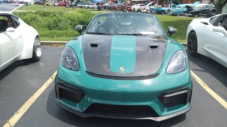 First Porsche 718 Spyder RS Weissach Package In St Louis [upl. by Eyeleen]