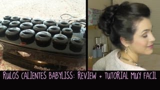 BaByliss Thermo Ceramic Rollers Review  Tuto [upl. by Adnamahs]