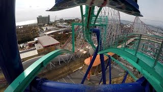 Ultra Twister POV  Crazy Japanese Coaster Nagashima Spa Land ナガシマスパーランド Japan [upl. by Aciras]