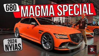 The Genesis G80 Magma Special Is A High Performance Executive Luxury Sports Sedan [upl. by Sheley364]