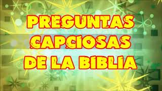 10 preguntas Capciosas de la Biblia [upl. by Rabma]