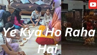 Aaj Kya Hai Our Ye Kya Ho Raha Hai Happy vijaydashmi youtubevlogs indianhousewifedeepali [upl. by Aksoyn]