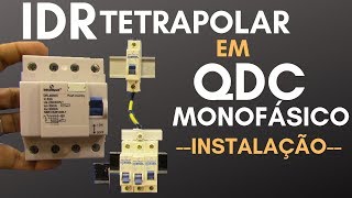 Como INSTALAR DR´´idr TETRAPOLAR QDCMONOFÁSICO [upl. by Hamlen]