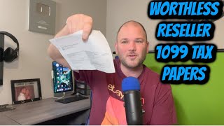 2022 Reseller 600 Tax Disaster  1099s are WORTHLESS [upl. by Socem510]