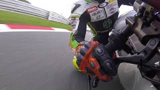 Gino Rea onboard lap Kalex Moto2 at Brands Hatch Indy Circuit [upl. by Hsinam]