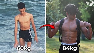 Tom Beckles 3 Year Natural Body Transformation [upl. by Llednov]