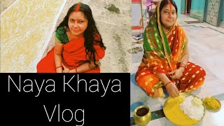 Day1 Naya Khaya  Reena Gupta Vlogs [upl. by Yekim]