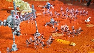 Building the Battlefield  LEGO Geonosis Update [upl. by Ayaros]