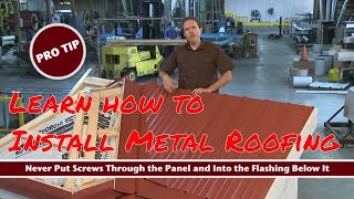 Roofing Intelligences Metal Roofing Video Highlights [upl. by Ihtac]