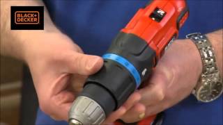 Black and Decker Combi Drill 18 Volt Lithium ion BDEGBL188KB [upl. by Artiek]