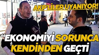 AKPLİLER İSYAN ETTİ quotHALK AÇ KAFELERİ PATRONLAR DOLDURUYORquot dedi  Sokak Röportajları [upl. by Eleanore]