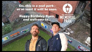 Wrexham council break silence on Ryan Reynolds Memorial Park [upl. by Rory]