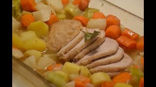 Potée de légumes rôti de porc recette cookeo [upl. by Heyde]