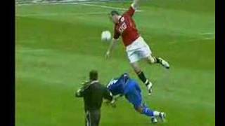 Manchester United vs Porto  Wayne Rooney Red Card [upl. by Bouchier]