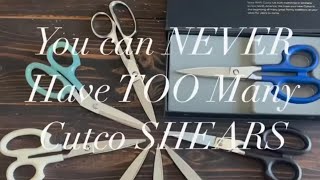 Cutco Shears Review NEW Blue LimitedEdition [upl. by Hanan]