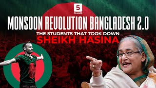 Monsoon Revolution The students that took down Sheikh Hasina Short film [upl. by Arikihs]