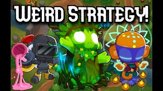 The WEIRDEST Strategy A Ravine CHIMPS Black Border Guide l Update 412 Bloons TD6 [upl. by Tyree20]