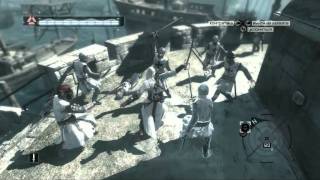 Assassins Creed  Altair vs Teutonic Knights German Taunts [upl. by Cherian]