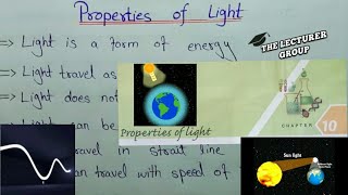 Properties of light Ch10 6 class  Oxford Science Urdu\Hindi [upl. by Ecnesse102]