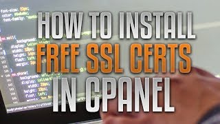 How To Manually Run And Install A Free SSL Certificate In cPanel [upl. by Uri]