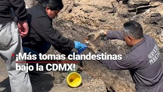 Una nueva toma clandestina en la CDMX ¿Hasta cuándo ciudadanos pondrán en riesgo su salud [upl. by Marrissa997]