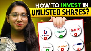 How to Invest in Unlisted Shares  ShareMarketKnowledge [upl. by Cardwell]