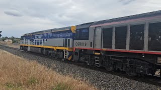 3AM9 SCT Freight CF4430 CSR013 CSR019 Penfield to Laverton 1545 121124 Stawell VIC [upl. by Assilav116]