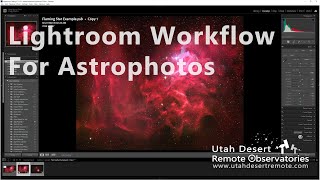 Lightroom for Astrophotography [upl. by Treblihp]