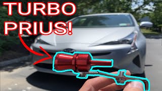 Turbo Exhaust Whistle vs Toyota Prius It Works [upl. by Eloisa]