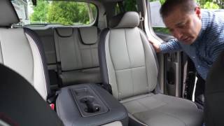 How to work the seats in a Kia Sedona  Joe Mazziotto [upl. by Nnaaras]