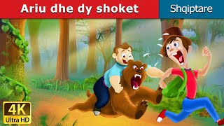 Ariu dhe dy shoket  Bear and Two Friends in Albanian  AlbanianFairyTales [upl. by Batsheva]