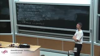 Laurent Bartholdi Amenable groups  Lecture 2 [upl. by Harias]