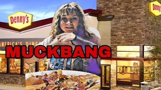 An honest Dennys review MUCKBANG ASMR GONE WRONG [upl. by Nerdna41]