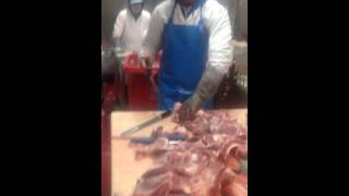 Fastest boning pork shoulder [upl. by Assi296]