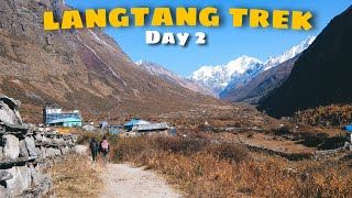 Langtang Trek Day 2 We made it to Kyanjin Gompa [upl. by Dorris703]