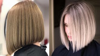 Shoulder Length Lob Haircut Choppy Layered Bob Haircut Bob Haircuts For Older Ladies Trending Hairst [upl. by Thomey]