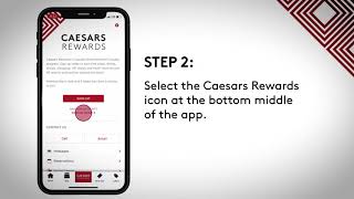 Caesars Rewards mobile app How To Login [upl. by Eidson]