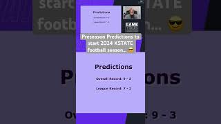 Rewind KSU Football Predictions for 2024 season Accurate so far [upl. by Starkey]