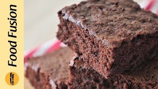 Chocolate Brownie Recipe By Food Fusion [upl. by Ennoira]