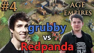 Age of Empires IV  ReplayCast 4  Grubby Delhi vs BonjwaRedpanda Franzosen Deutsch [upl. by Ferdinande561]