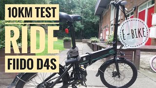 10KM TEST RIDE  FIIDO D4S [upl. by Noirb]