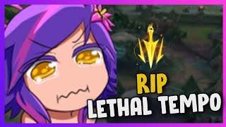 Last Gameplay of OLD Lethal Tempo Neeko [upl. by Yelsek5]